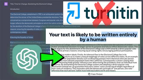 How To Bypass Turnitin Ai Writing Detection Chatgpt Youtube