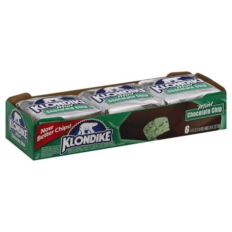 Klondike Ice Cream Bars Mint Chocolate Chip Products Lowes Foods To Go Local And Fresh