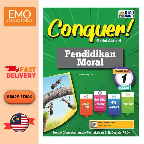 CONQUER KSSM MODUL AKTIVITI PEND MORAL TINGKATAN 1 ISBN 9789674938291