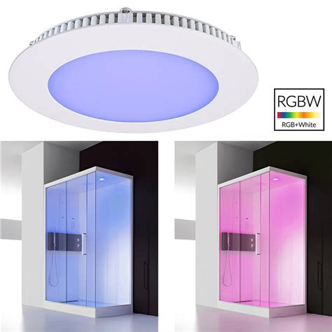 Kit Cromoterapia Pannello Led Slim Incasso W Rgb Rgbw Luce Colorata