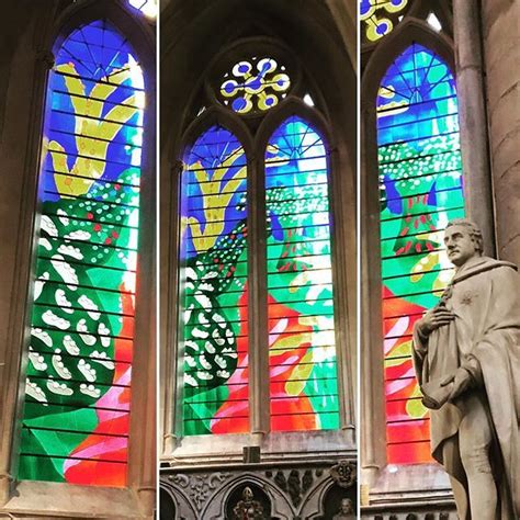 The New David Hockney Window At Westminster Abbey David Hockney Westminster Abbey Stained