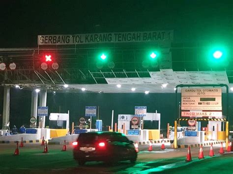 Perhatian Gerbang Tol Karang Tengah Barat Direlokasi Panduan Pembeli