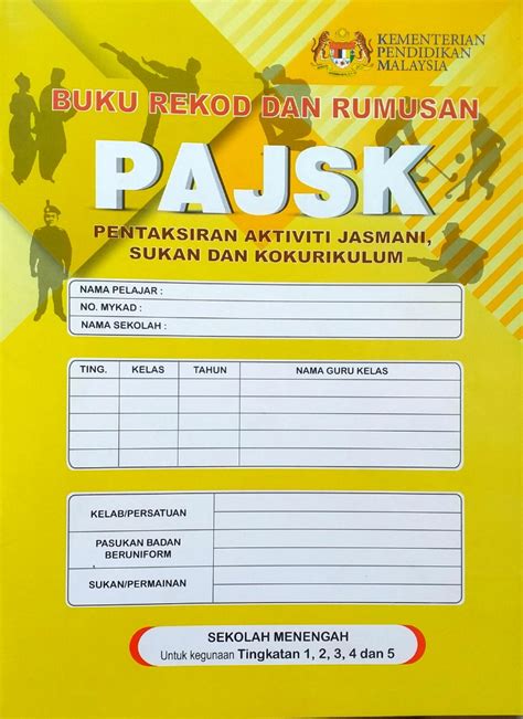 Pajsk Ting Buku Rekod Dan Rumusan Pajsk Pentaksiran Aktiviti