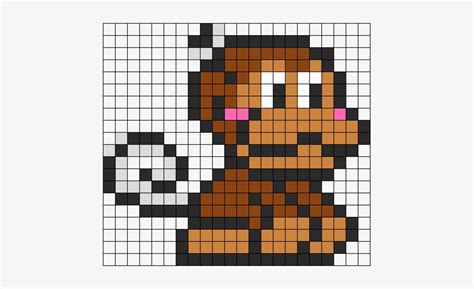 Cute Monkey Perler Bead Pattern / Bead Sprite - Lotus Flower Pixel Art ...