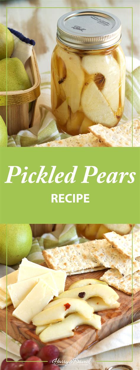 Pickled Pears How To Pickle The Perfect Peck The Table By Harry