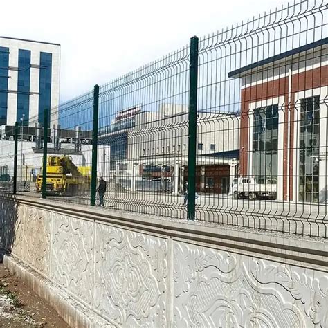 Pvc Coated 3d Curvy Welded Wire Mesh Fence Panel Yeson