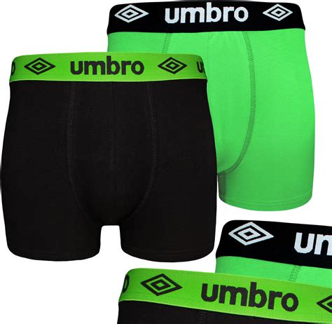 Bokserki męskie Umbro 2PAK Lime black L Ceny i opinie Ceneo pl