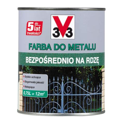 FARBA DO METALU NA RDZĘ V33 0 75L 7007745040 oficjalne archiwum Allegro