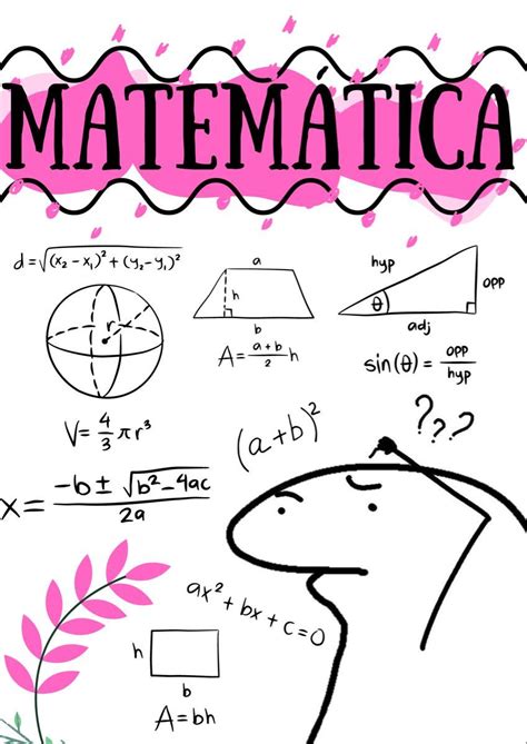 Capa De Matemática En 2024 Caratulas De Matematicas Portada De