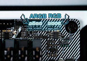 argb header  motherboard  home tech