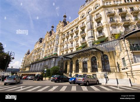 Europe France Provence Nice Cimiez Hotel Regina Building Stock Photo