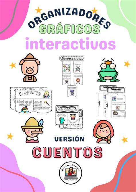 Organizadores gráficos interactivos CUENTOS XPPP