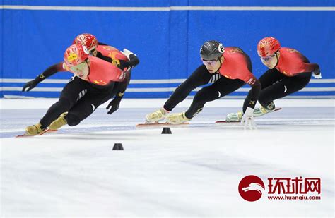 中国短道速滑队公开训练，林孝埈、刘少林、刘少昂齐亮相