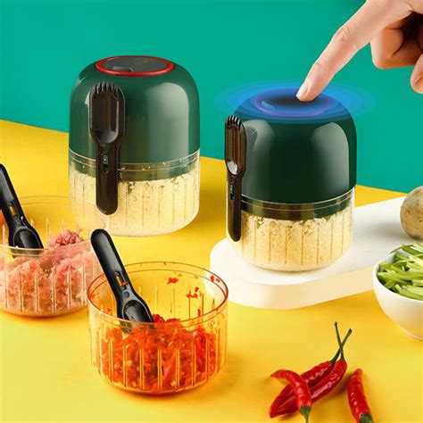 Kraoden Electric Garlic Chopper Portable Mini Food Processor Wireless