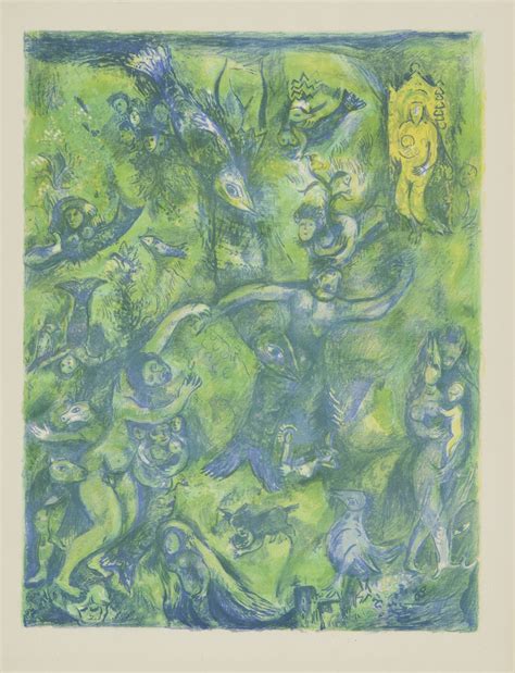 Marc Chagall When Abdullah Got The Net Ashore M 43 1948