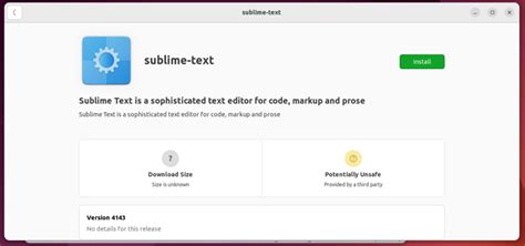 Как установить Sublime Text 4 в Linux