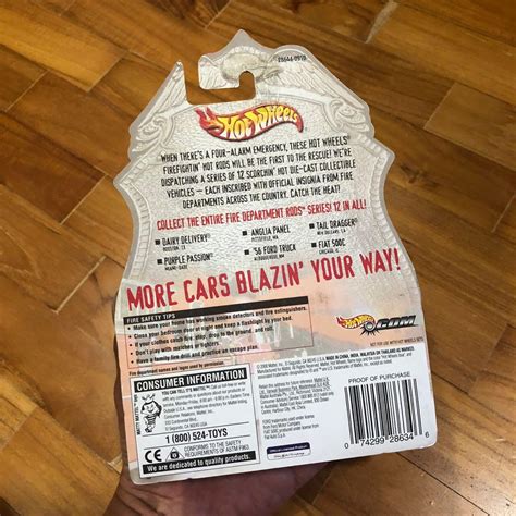 Hot Wheels Fire Department Rods Tail Dragger Hobbies Toys Toys Games On Carousell