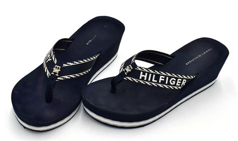 Tommy Hilfiger Webbing Klapki Japonki Damskie W Kobiety Sanda Y I