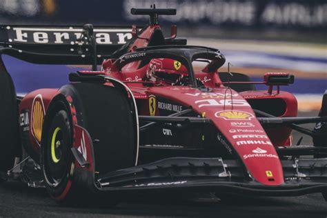 F1 Gp Singapore 2023 Analisi On Board Fp3 Ferrari Studio Mirato Sul