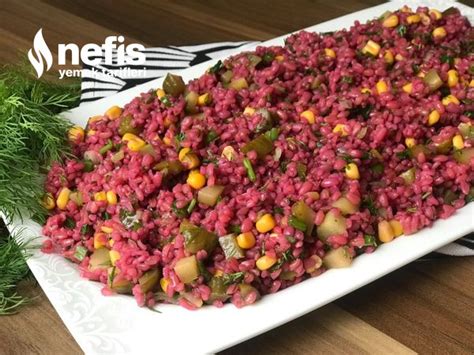 Renk Cümbüşü Şalgamlı Bulgur Salatası Nefis Yemek Tarifleri