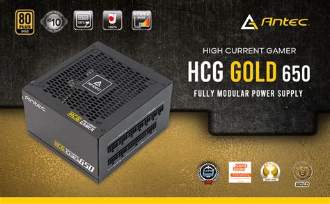 Amazon Antec Hcg Gold Power Supply Watts Plus Gold Psu