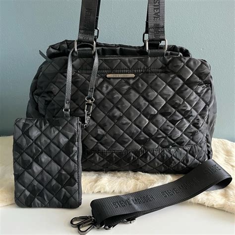 Steve Madden Bags Steve Madden Quilted Weekender Duffle Bag Poshmark