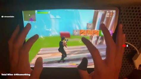 Ipad Pro 2018 120fps 6 Finger Fortnite Mobile Handcam Come Talk To Me