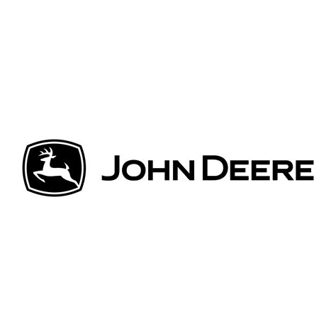 John Deere Logo Black Vector Vector Art At Vecteezy