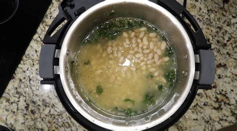 Instant Pot Bean & Escarole Soup - Pressure Luck Cooking