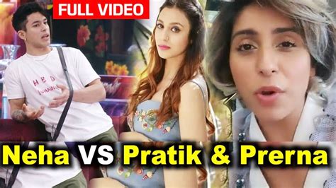 Bigg Boss 15 LIVE Neha Bhasin SLAMS Pratik Sehajpal Sister Prerna