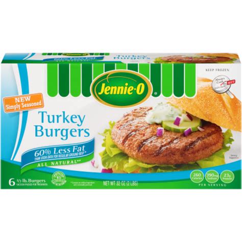 Jennie O Turkey Burgers 2 Lb Fry’s Food Stores