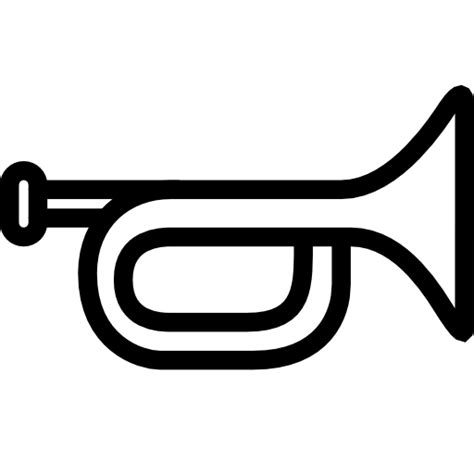 Signalhorn, Musik Symbol in iOS7 Minimal Icons