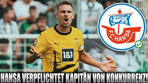 TRANSFER ÜBERRASCHUNG Hansa Rostock verpflichtet Franz Pfanne Kapitän