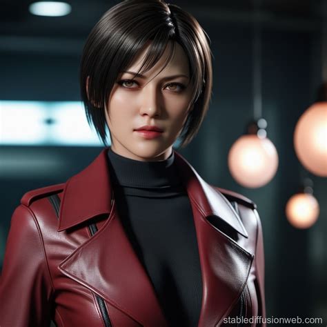 Realistic Ada Wong From Resident Evil 4 Stable Diffusion Online