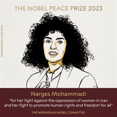 Friedensnobelpreis für Narges Mohammadi Frau Leben Freiheit