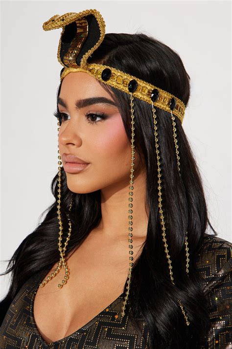 Queen Cleo 3 Piece Costume Set Black Gold Fashion Nova Costumes