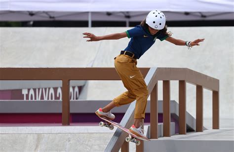 Famosos parabenizam Rayssa Leal após medalha de prata no skate Eu