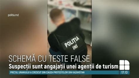 Angaja Ii Unei Agen Ii De Turism Din Capital Ar Fi Falsificat Testele