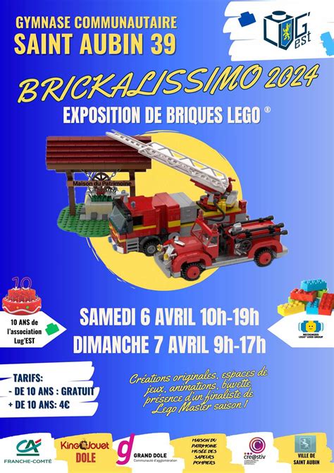 Exposition Lego Expo Lego Brickalissimo Saint Aubin