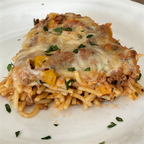 Baked Spaghetti Casserole Recipe