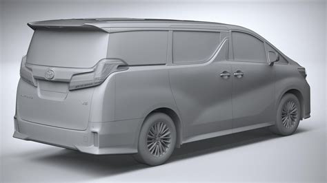 Toyota Alphard 2023 - 3D Model by SQUIR