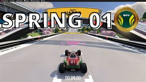 Trackmania Spring 2022 01 Author Medal YouTube