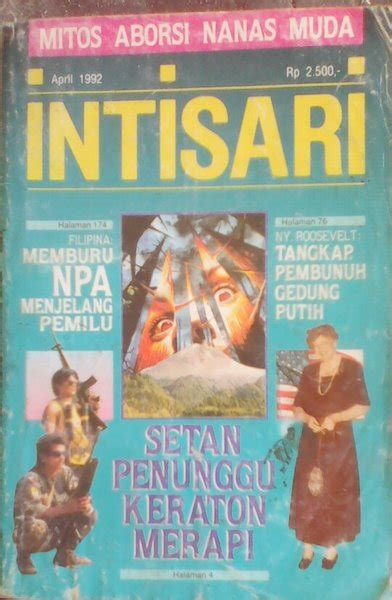 Jual Majalah Intisari Edisi April 1992 Di Lapak Audbakul Bukalapak