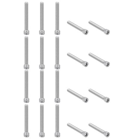 Uxcell 1 4 20 X 2 Hex Socket Cap Head Screw Bolt 20pcs 304 Stainless Steel 18 8 Machine Full