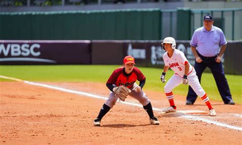 Copa Mundial de Softbol Femenino Sub 18 WBSC Japón China y Puerto