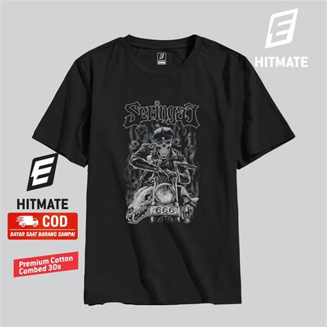 Jual Baju Seringai Kaos Band Metal Musik Seringai Artwork Hitmate