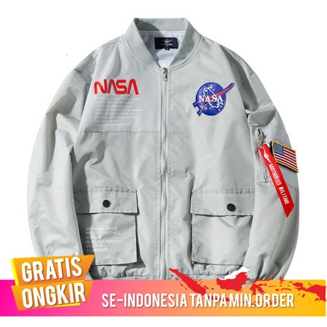 Jual Nasa Joint Ma Pilot Jacket Pria Jaket Astronot Pria Dan Wanita