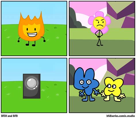 Bfdi And Bfb Comic Studio