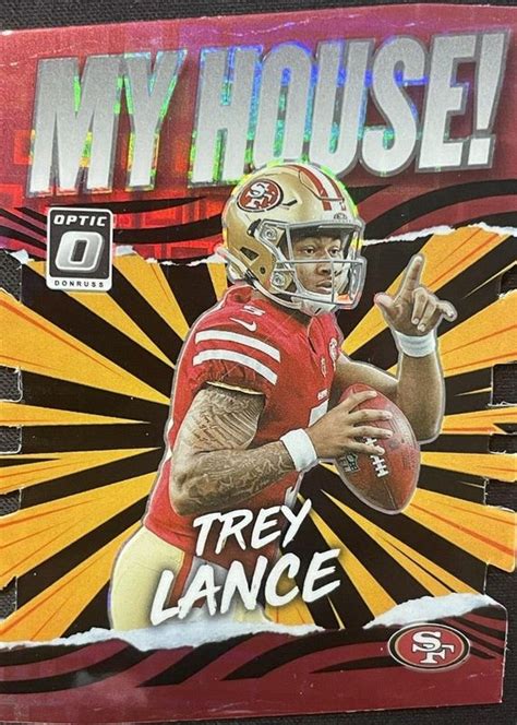 Trey Lance 2021 Optic My House Black Pandora MH 3 Price Guide