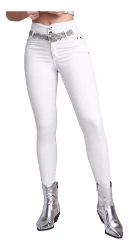 Pantalón Mezclilla Mujer Seven Súper Skinny Push Up Dama Envío gratis